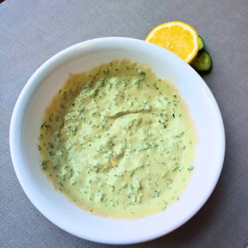 Green tahini sauce