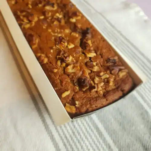 Vegan Mediterranean Carrot Cake by The Promised Cook