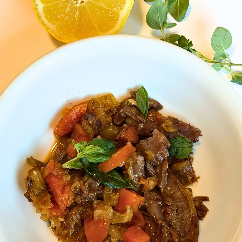slow cooked lamb shanks Mediterranean recipe the promised cook
